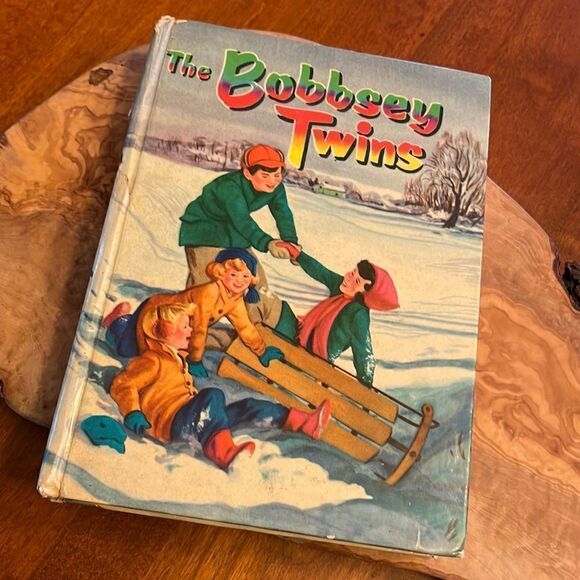 The Bobbsey Twins Merry Days Indoors and Out Hardcover Book - Picture 1 of 6